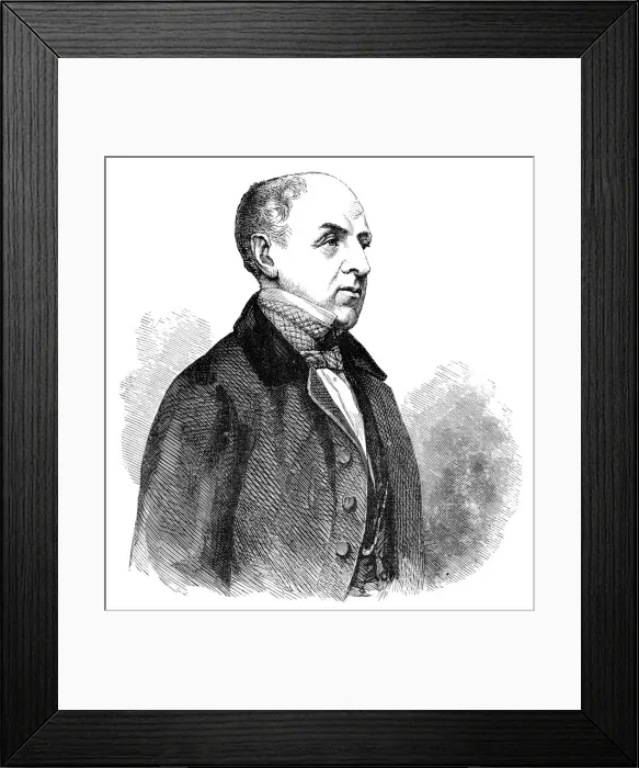 Framed Print : Sir James Graham, (1792-1861), 1900 Framed Print : Sir James Graham, (1792-1861), 1900