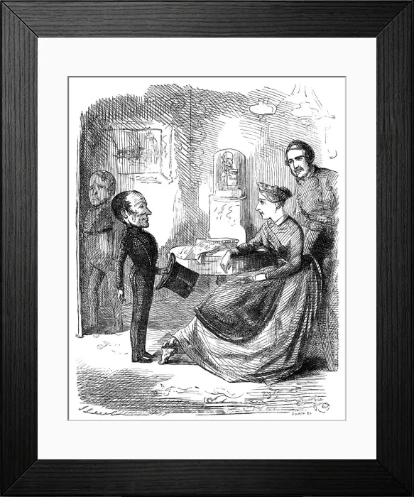 Framed Print : The Rival Pages, c1840s, (1900) Framed Print : The Rival Pages, c1840s, (1900)
