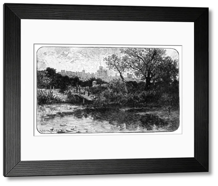Framed Print : Windsor Castle, Berkshire, 1900 Framed Print : Windsor Castle, Berkshire, 1900