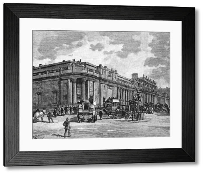 Framed Print : The Bank of England, London, 1900. Artist: William Henry James Boot Framed Print : The Bank of England, London, 1900. Artist: William Henry James Boot
