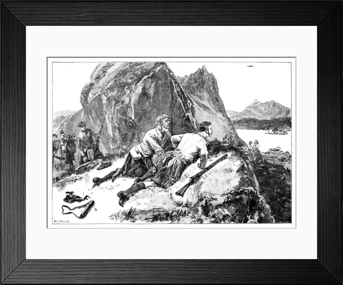 Framed Print : Prince Albert deerstalking, c1840s, (1900). Artist: William Heysham Overend Framed Print : Prince Albert deerstalking, c1840s, (1900). Artist: William Heysham Overend
