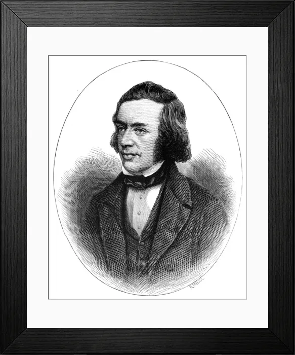Framed Print : Sir Charles Gavan Duffy, (1816-1903), 19th century. Artist: R Taylor Framed Print : Sir Charles Gavan Duffy, (1816-1903), 19th century. Artist: R Taylor