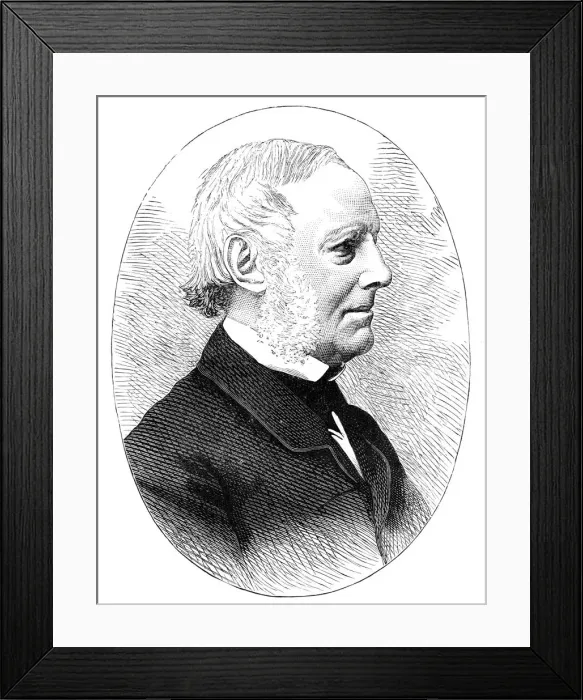 Framed Print : Sir George Grey, (1799-1882), 19th century