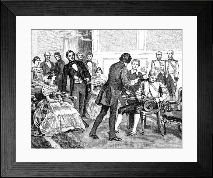 Framed Print : Professor Anderson at Balmoral, 1849, (1900) Framed Print : Professor Anderson at Balmoral, 1849, (1900)