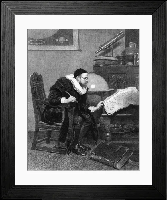 Framed Print : The Astrologer, c19th century. Artist: J Demannez Framed Print : The Astrologer, c19th century. Artist: J Demannez