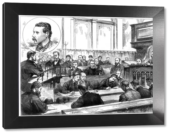 Examination of John F Egan at Birmingham police court, the dynamite plot, 1884