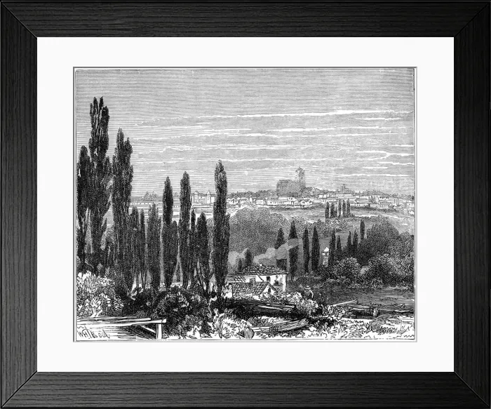Framed Print : Metz, France, 1900 Framed Print : Metz, France, 1900