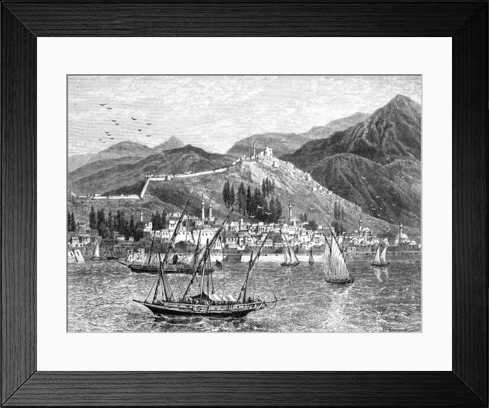 Framed Print : Salonika, Greece, 1900 Framed Print : Salonika, Greece, 1900