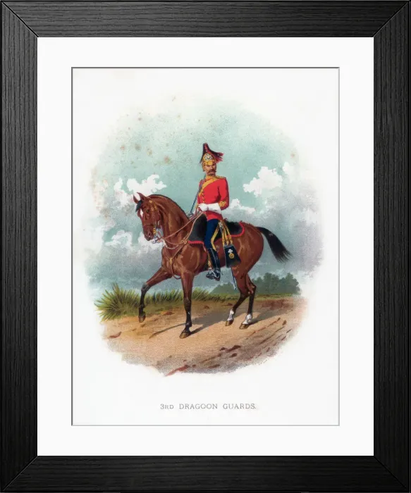 Framed Print : 3rd Dragoon Guards, 1888 Framed Print : 3rd Dragoon Guards, 1888