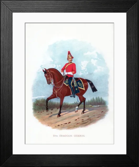 Framed Print : 5th Dragoon Guards, 1888 Framed Print : 5th Dragoon Guards, 1888
