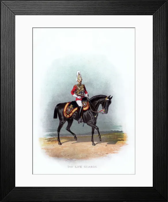Framed Print : 2nd Life Guards, 1888 Framed Print : 2nd Life Guards, 1888