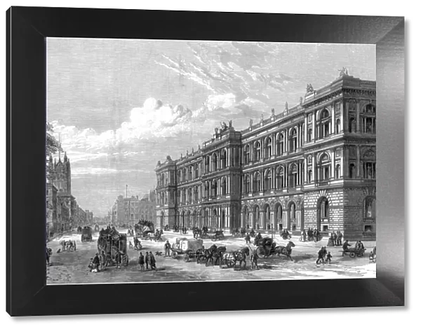 The new Home and Colonial offices, Parliament Street, Westminster, London, 1875