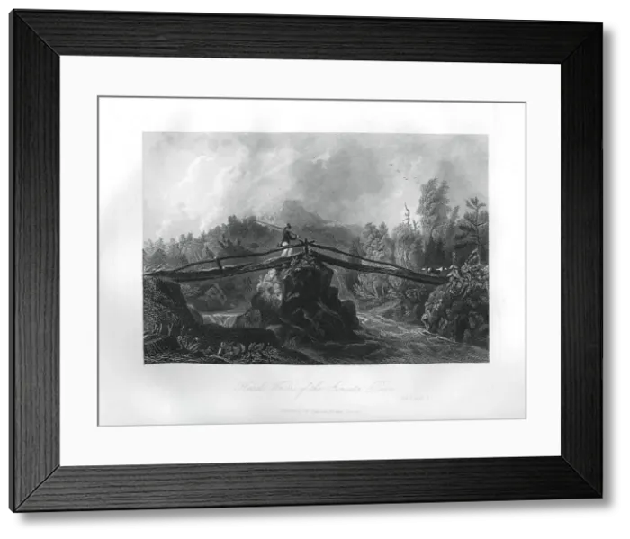 Framed Print : Head Waters of the Juniata River, Pennsylvania, 1855 Framed Print : Head Waters of the Juniata River, Pennsylvania, 1855
