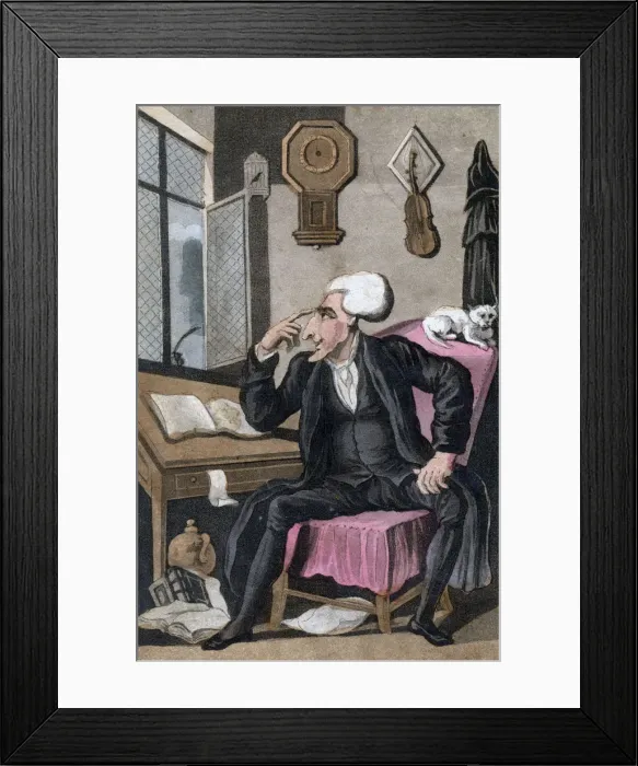 Framed Print : The Reverend Doctor Syntax, 1828 Framed Print : The Reverend Doctor Syntax, 1828