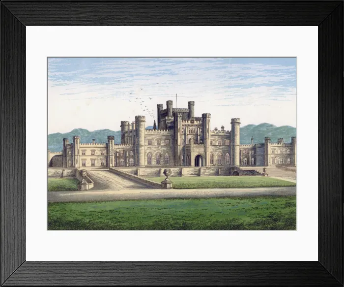 Framed Print : Lowther Castle, Cumbria, late 19th century Framed Print : Lowther Castle, Cumbria, late 19th century