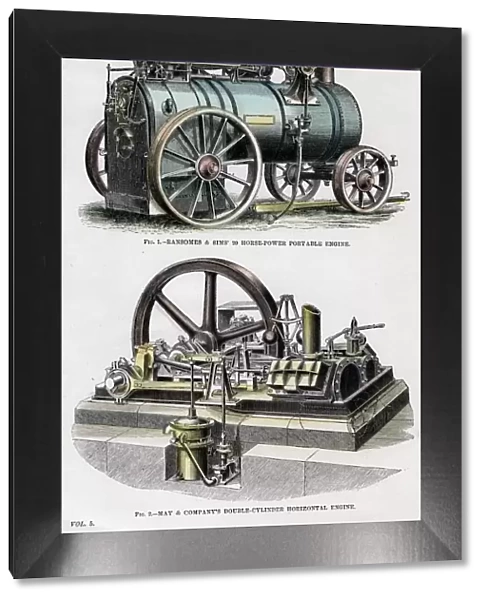 Steam engine, 19th century