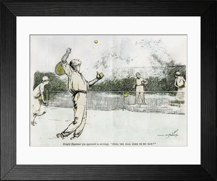 Framed Print : Tennis, 1920 Framed Print : Tennis, 1920