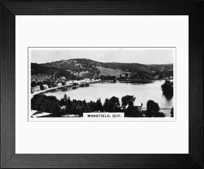 Framed Print : Gatineau Valley, Wakefield, Quebec, Canada, c1920s Framed Print : Gatineau Valley, Wakefield, Quebec, Canada, c1920s
