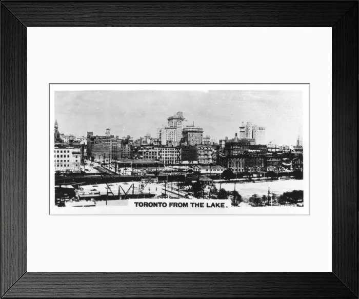 Framed Print : Toronto from the lake, Canada, c1920s Framed Print : Toronto from the lake, Canada, c1920s