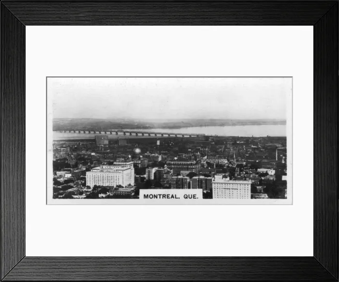 Framed Print : Montreal, Quebec, Canada, c1920s Framed Print : Montreal, Quebec, Canada, c1920s