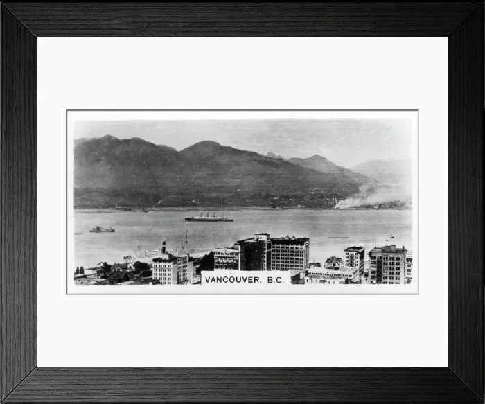 Framed Print : Vancouver, British Columbia, Canada, c1920s Framed Print : Vancouver, British Columbia, Canada, c1920s