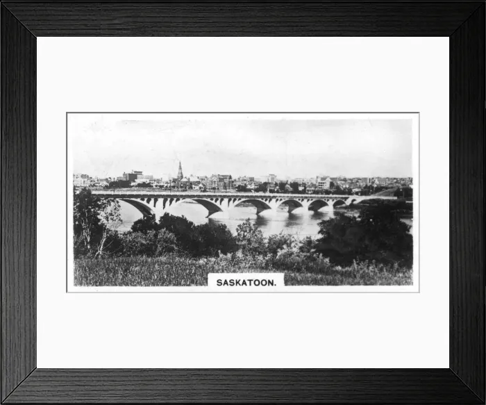 Framed Print : Saskatoon, central Saskatchewan, Canada, c1920s Framed Print : Saskatoon, central Saskatchewan, Canada, c1920s