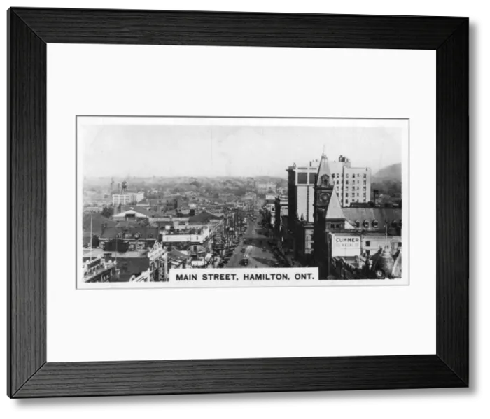 Framed Print : Main Street, Hamilton, Ontario, Canada, c1920s Framed Print : Main Street, Hamilton, Ontario, Canada, c1920s