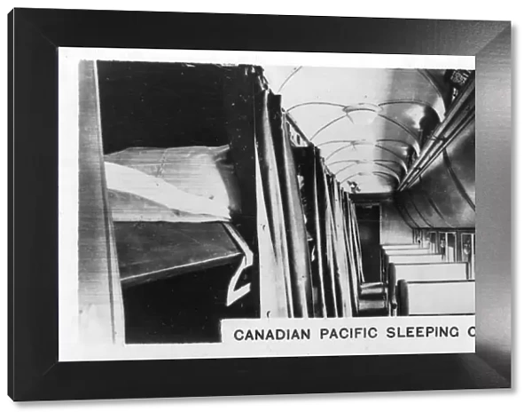 Canadian Pacific sleeping car, Canada, c1920s