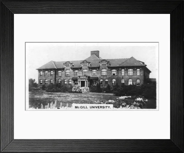 Framed Print : Chemistry building, McGill University, Montreal, Canada, c1920s Framed Print : Chemistry building, McGill University, Montreal, Canada, c1920s