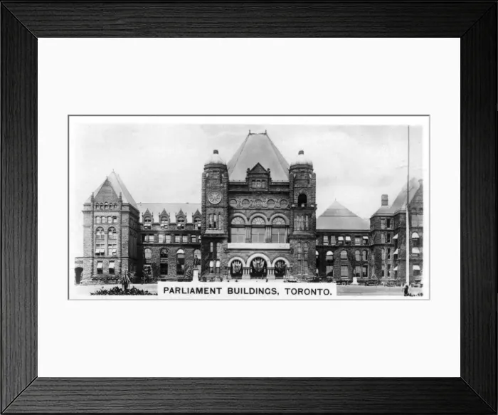 Framed Print : Parliament Buildings, Toronto, Ontario, Canada, c1920s Framed Print : Parliament Buildings, Toronto, Ontario, Canada, c1920s