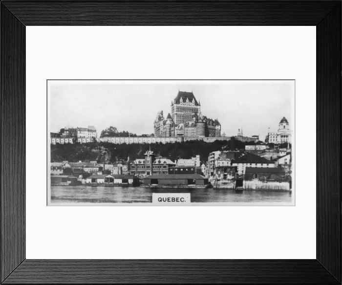 Framed Print : Quebec, Canada, c1920s Framed Print : Quebec, Canada, c1920s