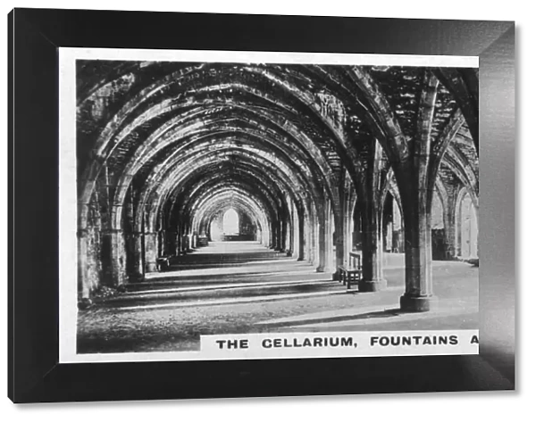 The Cellarium, Fountains Abbey, Yorkshire, c1920s
