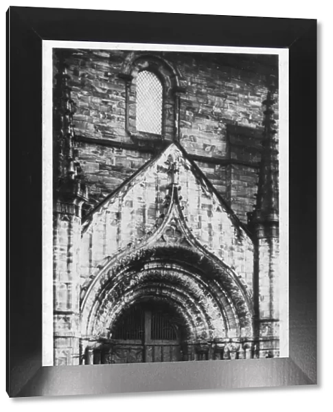 Durham Cathedral door, north side, c1920s