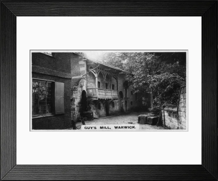 Framed Print : Guys Mill, Warwick, c1920s