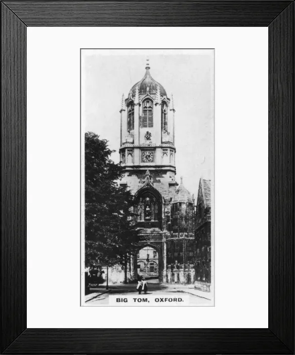 Framed Print : Big Tom, Oxford, c1920s Framed Print : Big Tom, Oxford, c1920s
