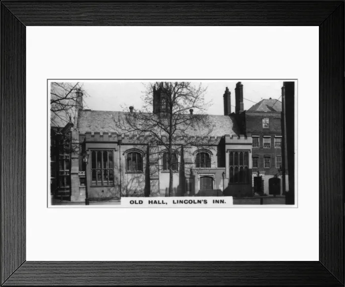 Framed Print : Old Hall, Lincolns Inn, London, c1920s Framed Print : Old Hall, Lincolns Inn, London, c1920s