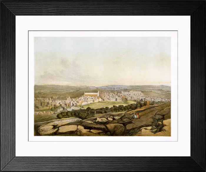 Framed Print : Hebron, c1870. Artist: W Dickens Framed Print : Hebron, c1870. Artist: W Dickens