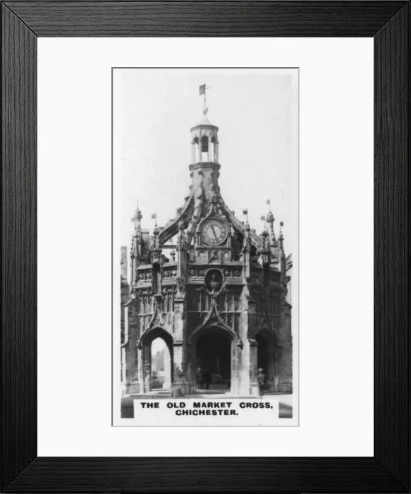 Framed Print : The Old Market Cross, Chichester, West Sussex, 1920s Framed Print : The Old Market Cross, Chichester, West Sussex, 1920s