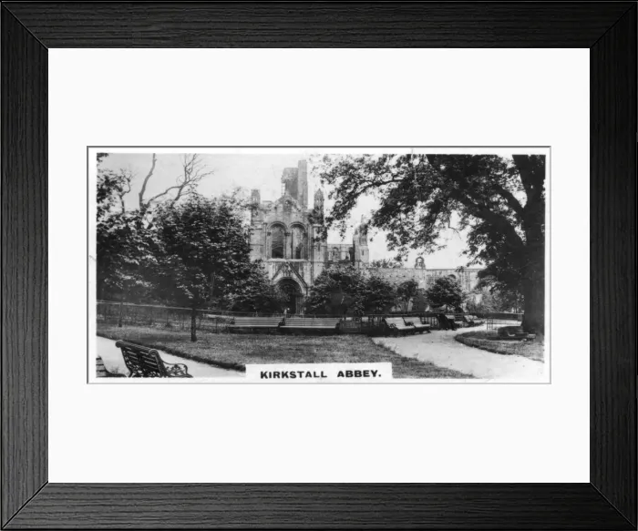 Framed Print : Kirkstall Abbey, Leeds, Yorkshire, c1920s Framed Print : Kirkstall Abbey, Leeds, Yorkshire, c1920s