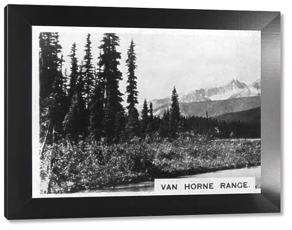 Van Horne Range, Canadian Rockies, c1920s