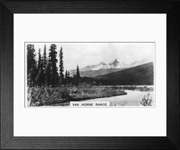 Framed Print : Van Horne Range, Canadian Rockies, c1920s Framed Print : Van Horne Range, Canadian Rockies, c1920s