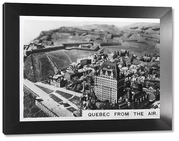 Quebec from the air, Canada, c1920s