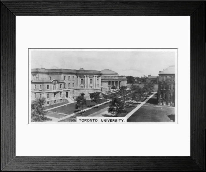 Framed Print : Toronto University, Canada, c1920s Framed Print : Toronto University, Canada, c1920s