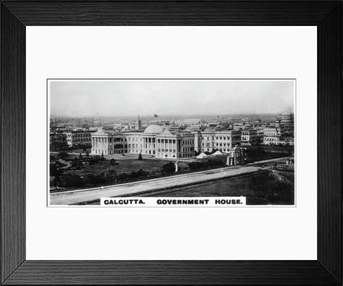 Framed Print : Government House, Calcutta, India, c1925 Framed Print : Government House, Calcutta, India, c1925
