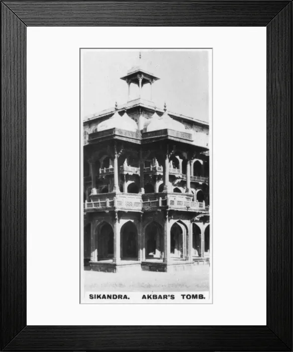Framed Print : Akbars Tomb, Sikandra, Agra, India, c1925 Framed Print : Akbars Tomb, Sikandra, Agra, India, c1925