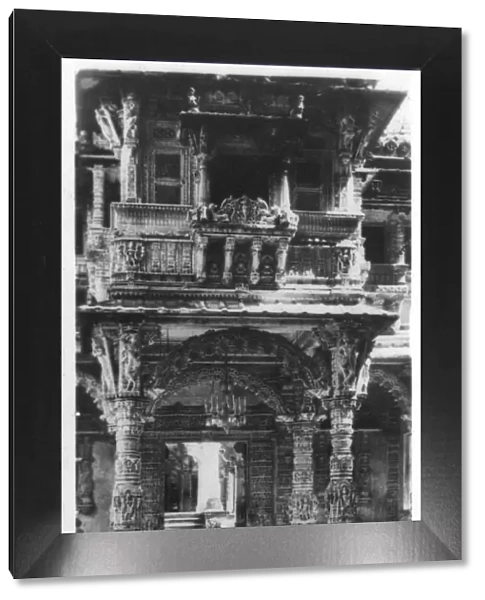 Jain temple fort, Ahmedabad, India, c1925