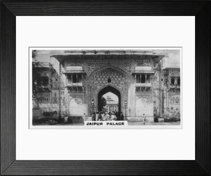 Framed Print : Jaipur Palace, India, c1925 Framed Print : Jaipur Palace, India, c1925