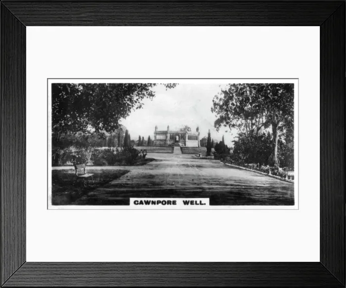 Framed Print : Cawnpore Well, India, c1925 Framed Print : Cawnpore Well, India, c1925