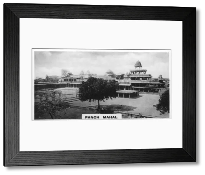 Framed Print : Panch Mahal, Fatehpur Sikri, Agra, India, c1925 Framed Print : Panch Mahal, Fatehpur Sikri, Agra, India, c1925