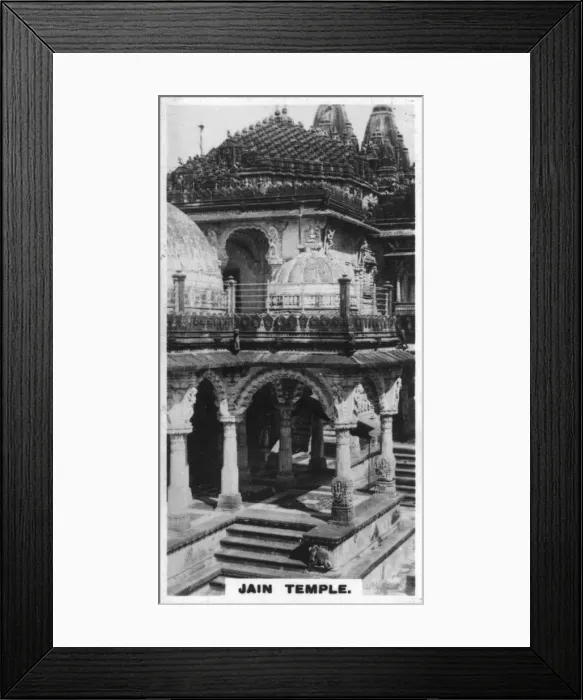 Framed Print : Jain temple, Ahmedabad, India, c1925 Framed Print : Jain temple, Ahmedabad, India, c1925